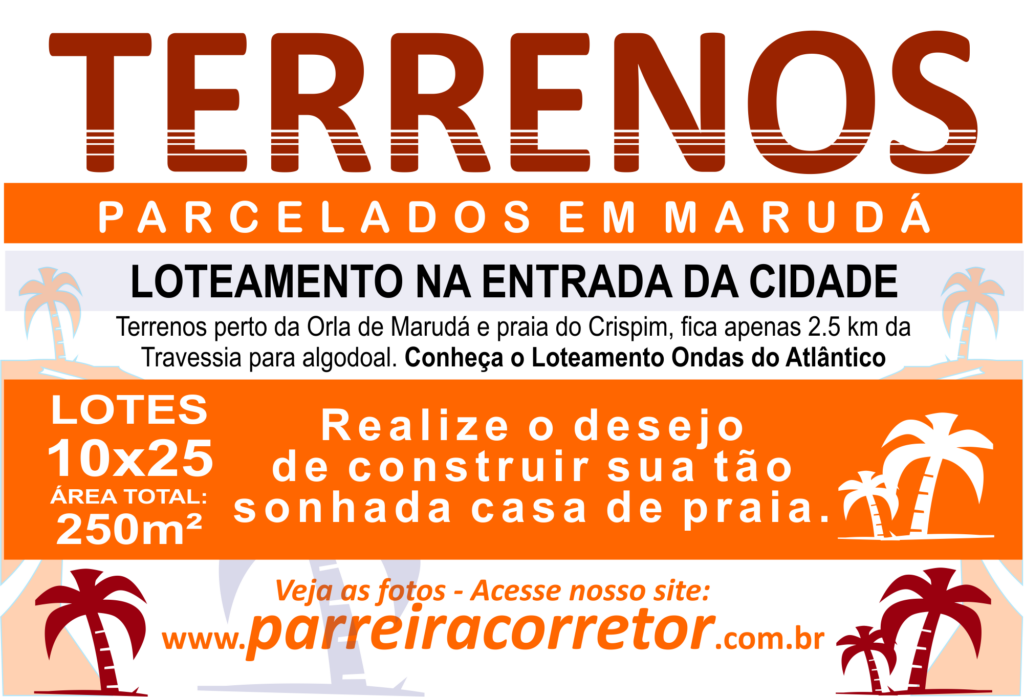 Parreira Corretor terrenos-parcelados Loteamento Ondas do Atlântico Norte em Marudá